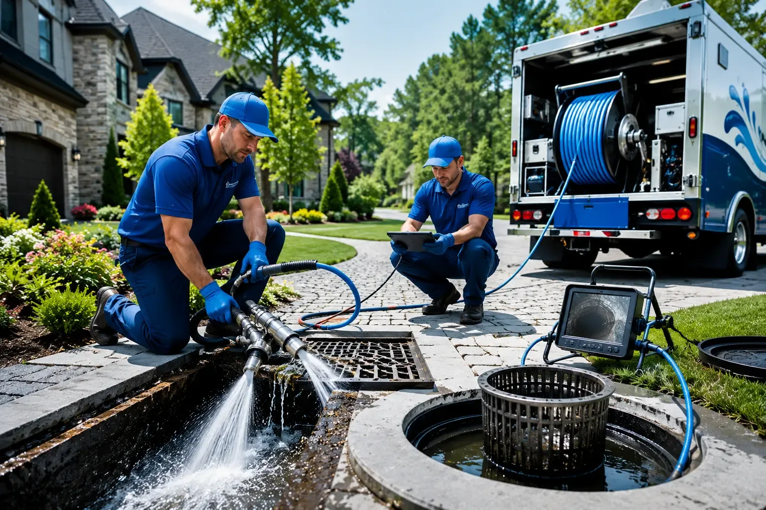 Local outdoor drain cleaning professionals in Tunas, MO